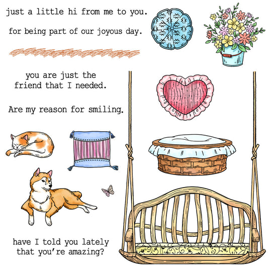 Animal Series Dies & Stamps Set