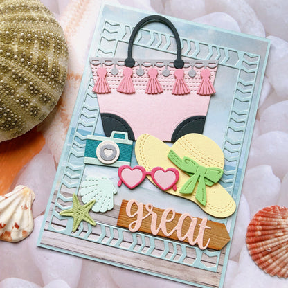 Summer Beach Equipment Cutting Dies