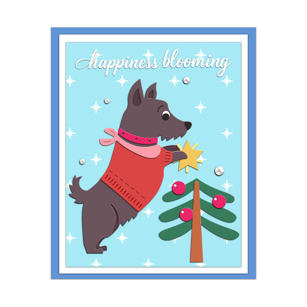 Cute Funny Dog Metal Cutting Dies