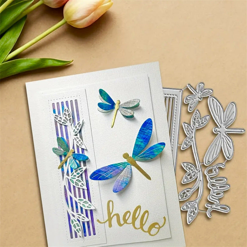 Dragonfly Branches Metal Cutting Dies