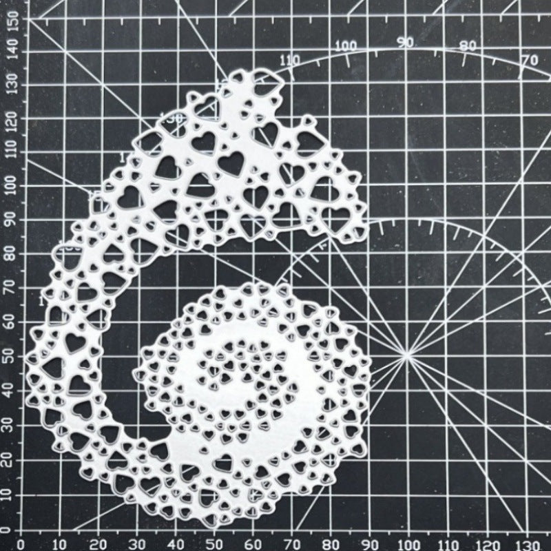 Love Group Background Metal Cutting Dies