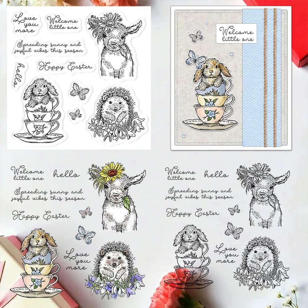 Easter Animals Clear Stamps