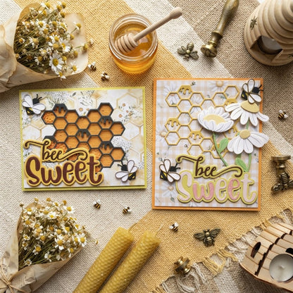 "Bee Sweet" Words Metal Cutting Dies
