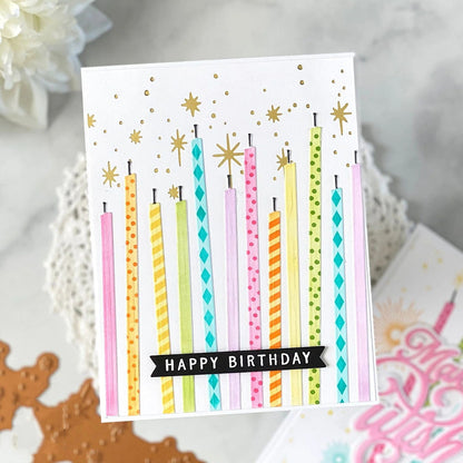 Birthday Candles Metal Cutting Dies