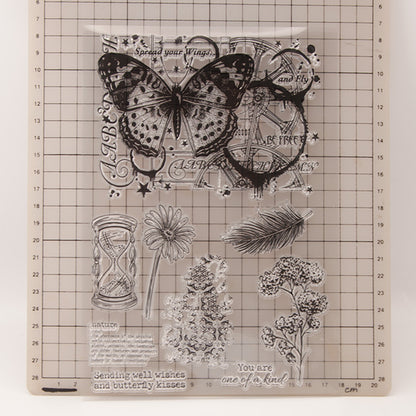Butterfly Decoration DIY Scrapbook Clear Stamps