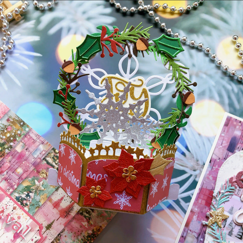 Christmas Wreath Metal Cutting Dies