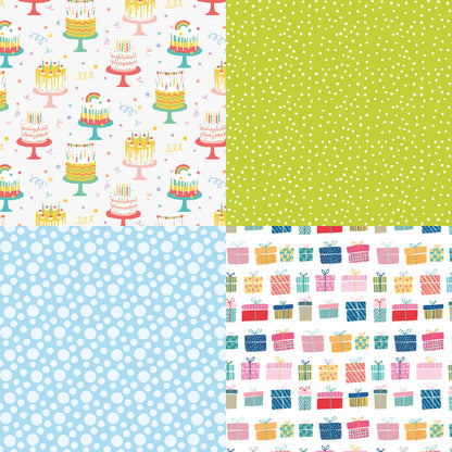 24PCS 6" Keep Growing Scrapbook Paper & Cardstock
