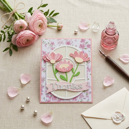 Beautiful Daisy Metal Cutting Dies