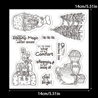 Christmas Gnome Dies & Stamps Set