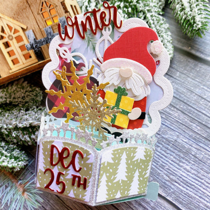 Christmas Gnome Metal Cutting Dies