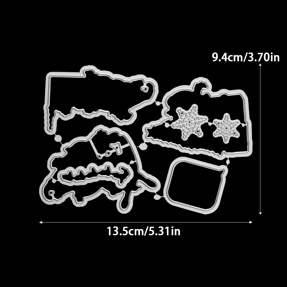 Christmas Gnomes Dies & Stamps Set