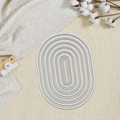 Oval Border Metal Cutting Dies