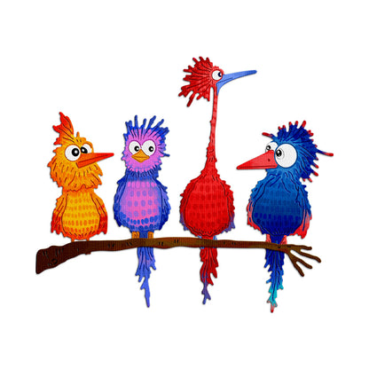 Funny Birds Metal Cutting Dies