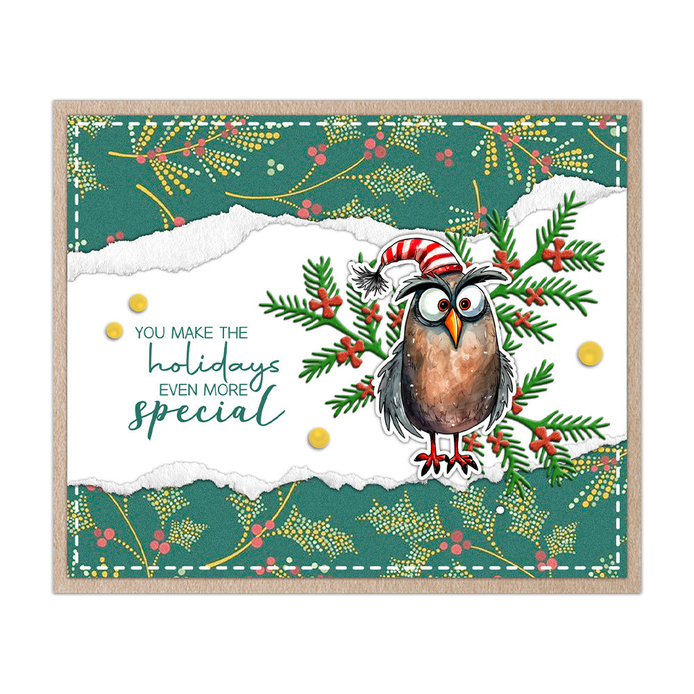Christmas Owls Dies & Stamps Set
