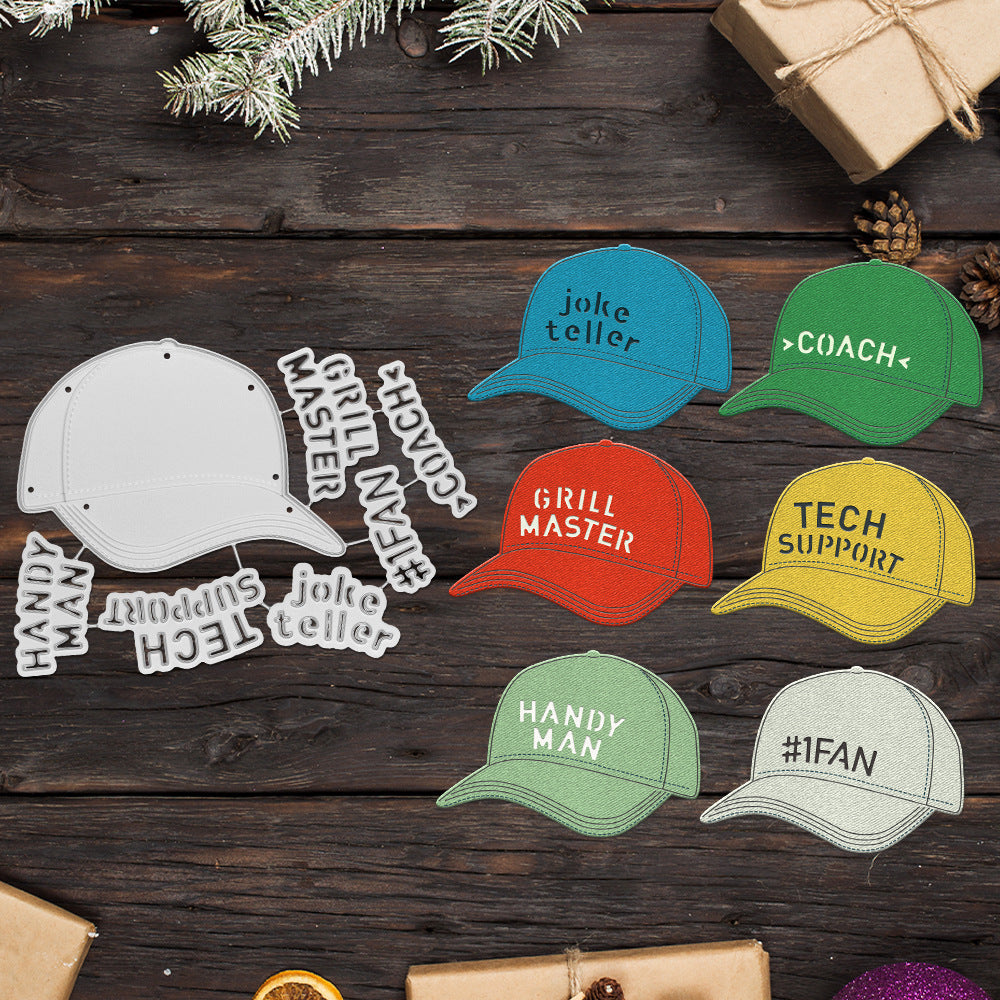 Personalized Hat Metal Cutting Dies
