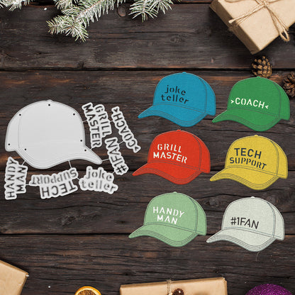 Personalized Hat Metal Cutting Dies