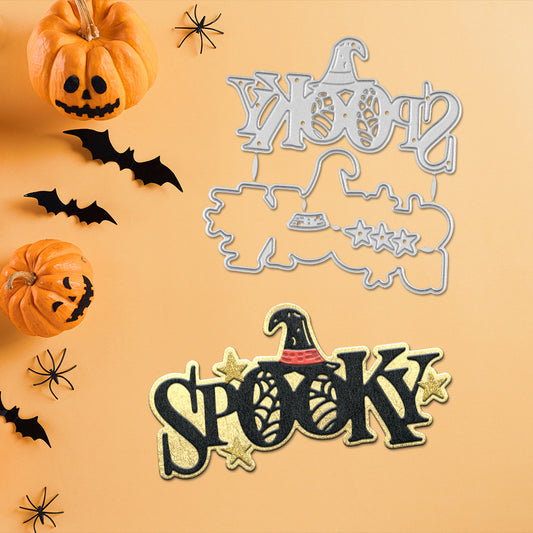 "Spooky" Words Metal Cutting Dies