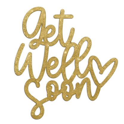 "Get Well Soon" Blessings Metal Cutting Dies