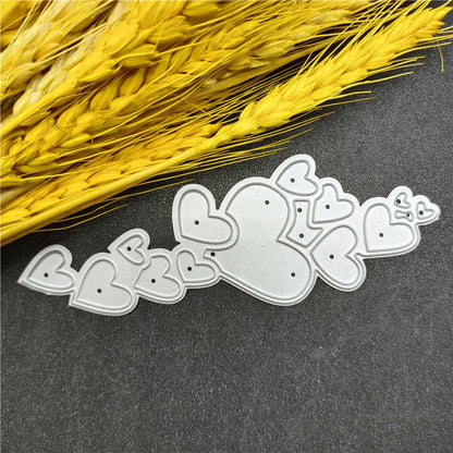 Multiple Love Border Metal Cutting Dies