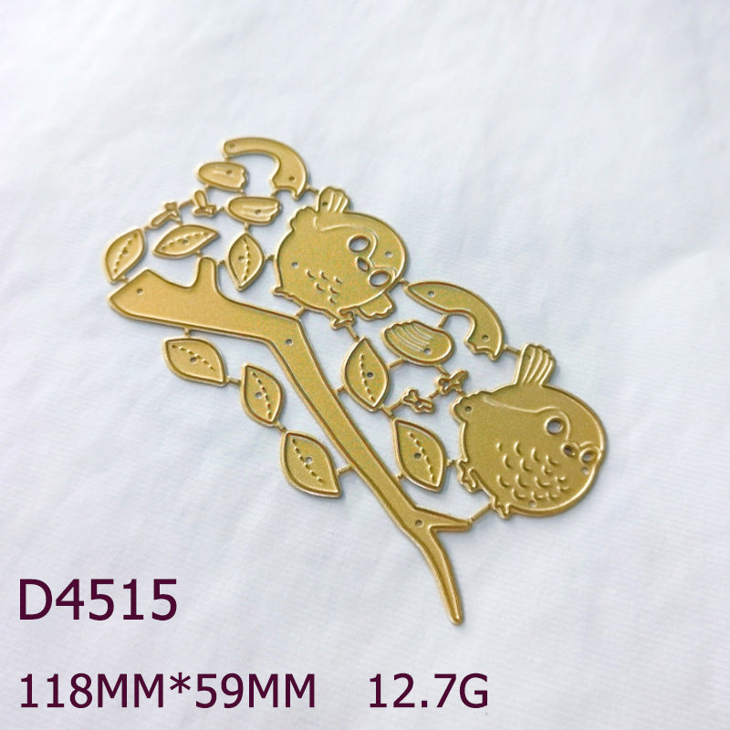 Birds Stands on the Branch Metal Cutting Dies