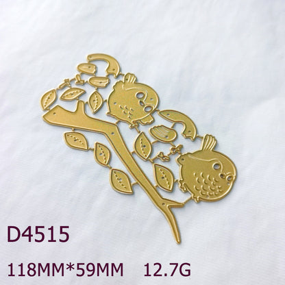 Birds Stands on the Branch Metal Cutting Dies