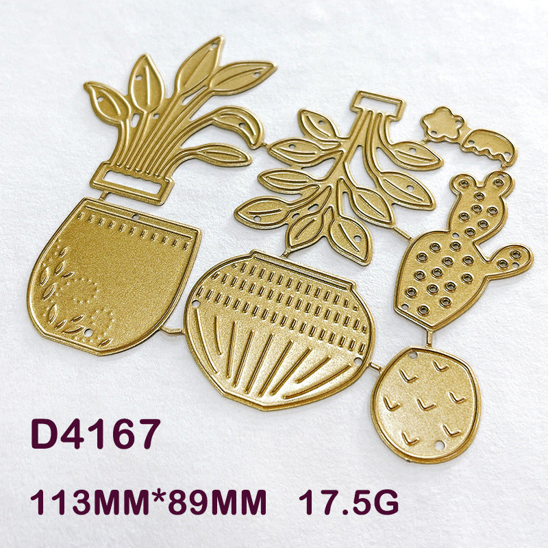 Small Potted Plants Metal Cutting Dies