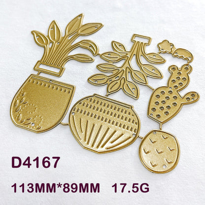 Small Potted Plants Metal Cutting Dies