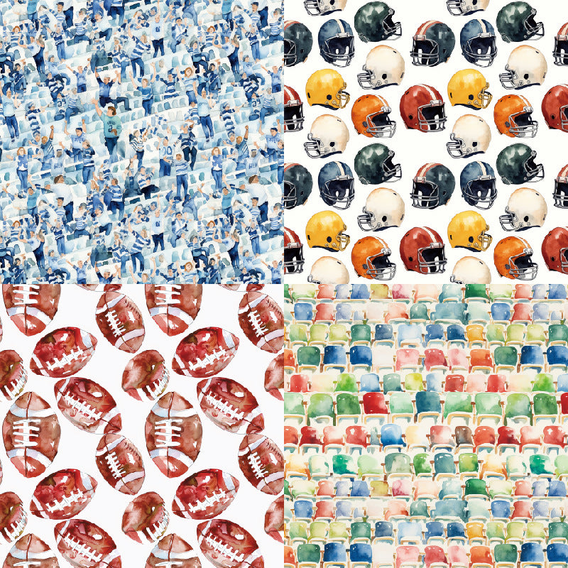 24PCS 6" Game Scrapbook Paper & Cardstock