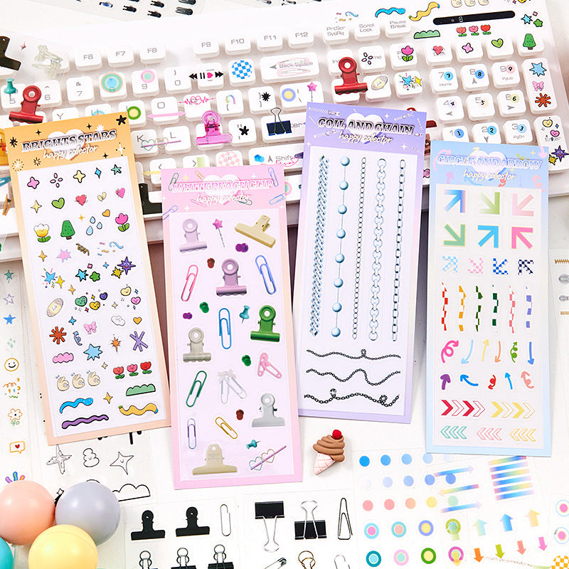 Creative Scrapbook Decorative DIY Stickers