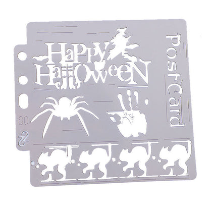 Halloween Theme Hollow Stencil