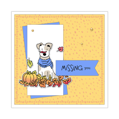 Maple Leaf Puppy Dies & Stamps Set