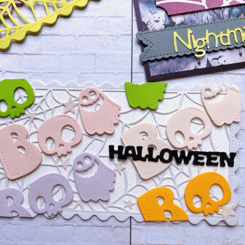 Spider Web Background Board Cutting Dies