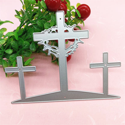 Halloween Cross Grave Metal Cutting Dies