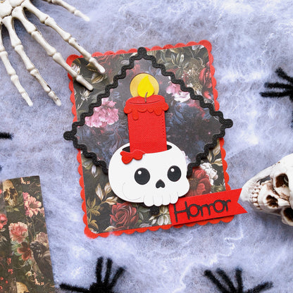 Skull Candle Metal Cutting Dies