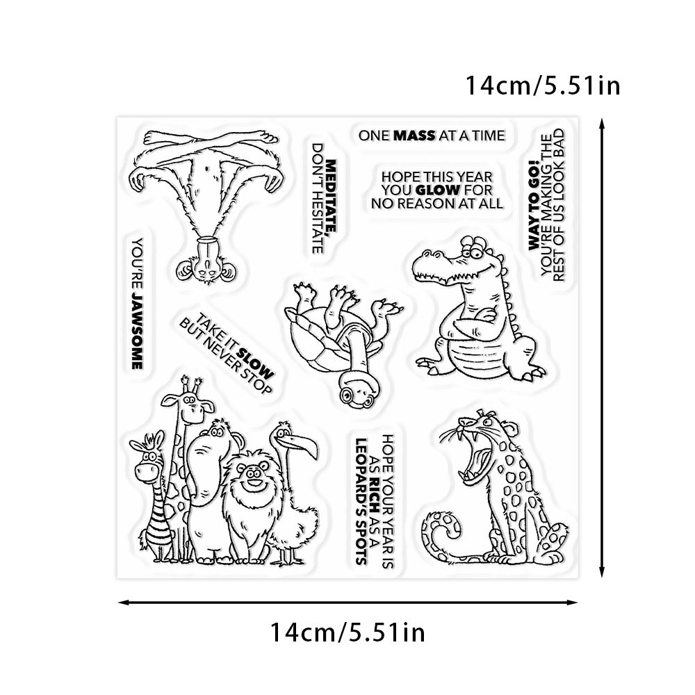 Animal World Dies & Stamps Set