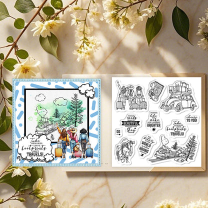 Girls' Trip Clear Stamps