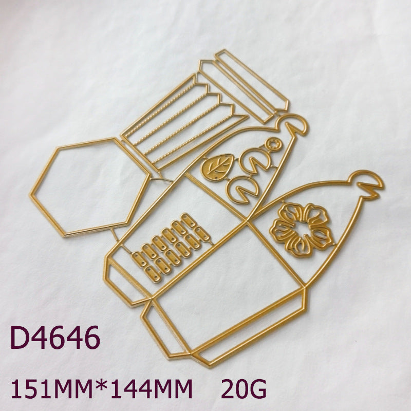 Cupcake Box Metal Cutting Dies