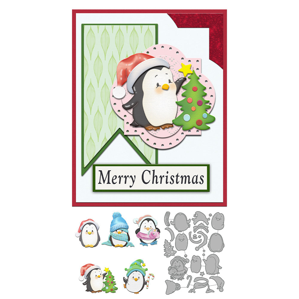 Christmas Penguin Metal Cutting Dies