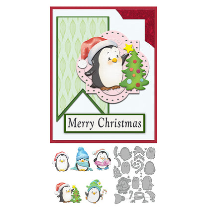 Christmas Penguin Metal Cutting Dies
