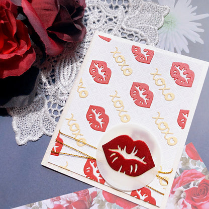 Lips and "XOXO" Metal Cutting Dies
