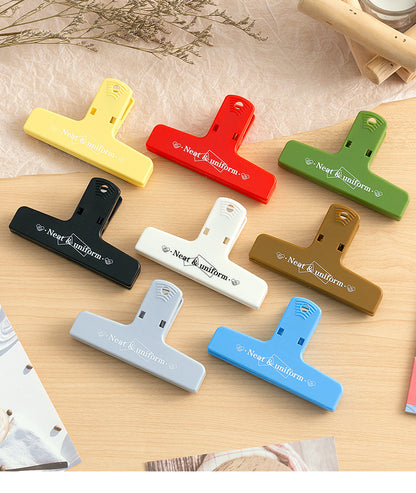 8 Colors DIY Scrapbook Plastic Clips