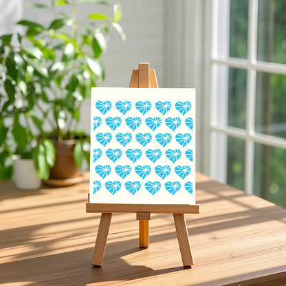 Love Background DIY Painting Hollow Stencil