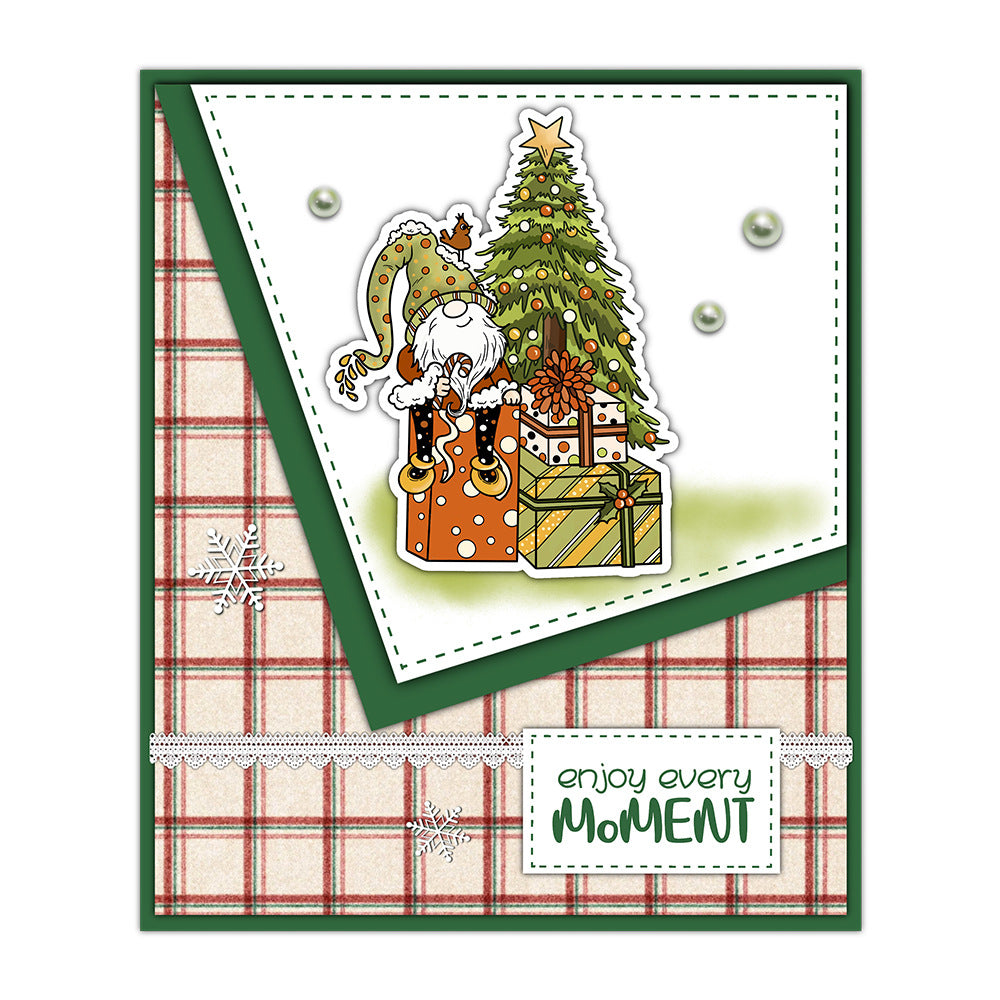 Christmas Gnomes Dies & Stamps Set