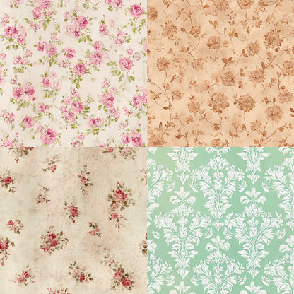 24PCS 6" Grace Scrapbook Paper & Cardstock