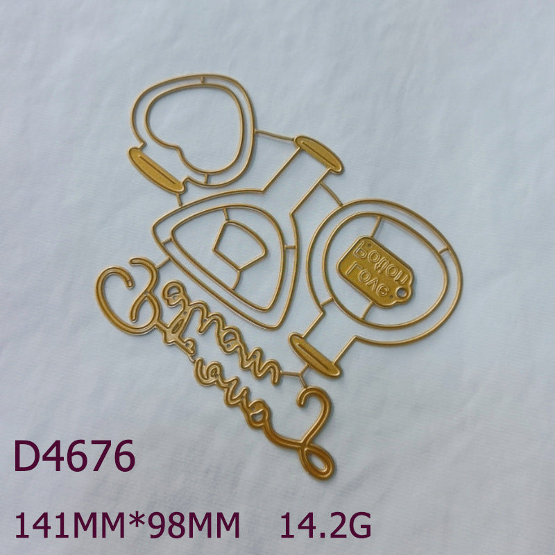 Love Potion Bottle Metal Cutting Dies