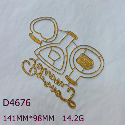 Love Potion Bottle Metal Cutting Dies