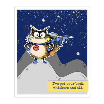 Superman Cats Dies & Stamps Set