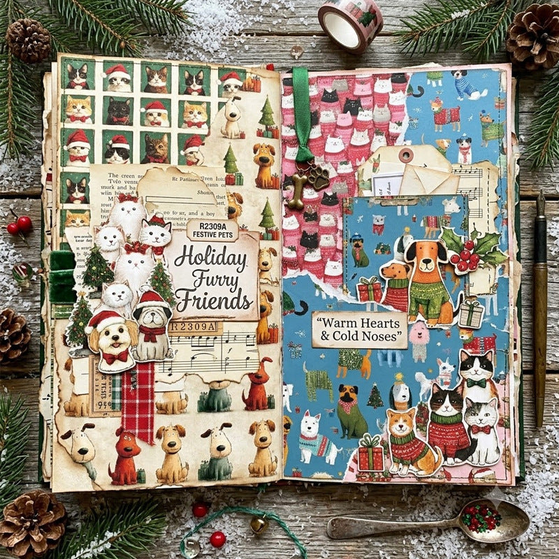 24PCS 6" Cuddle Scrapbook Paper & Cardstock