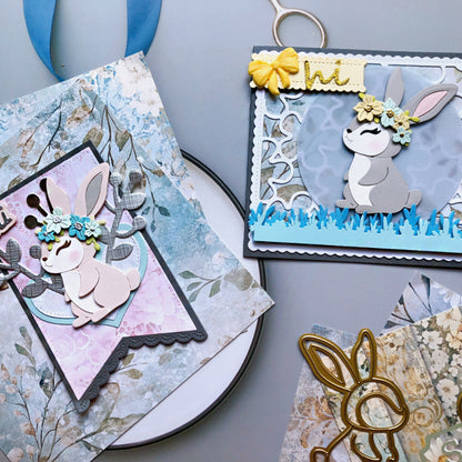 Cute Little Bunny Metal Cutting Dies