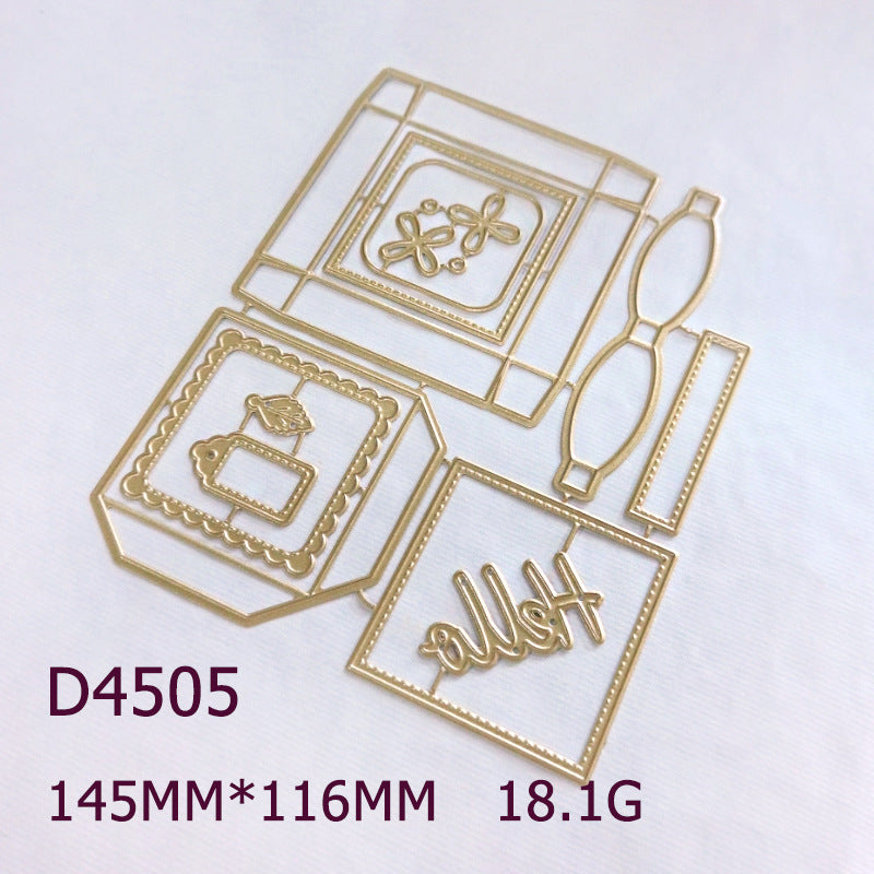 3D Gift Box Metal Cutting Dies